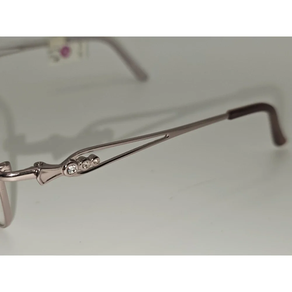 Madison‎ Avenue MAL 121 601 Shiny Blush Eyeglass Frames 55 17 140